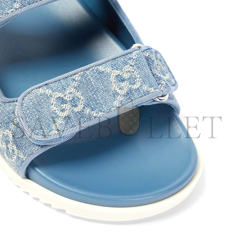 GUCCI WMNS GG SANDAL 'LIGHT BLUE DENIM 317539